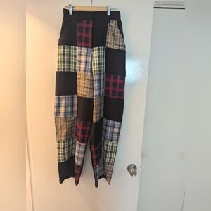 The ragged priest patchwork trousers-UK size 6